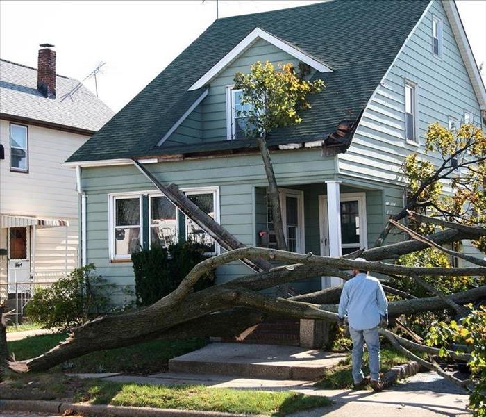 Storm Damage to Home In Yonkers New York